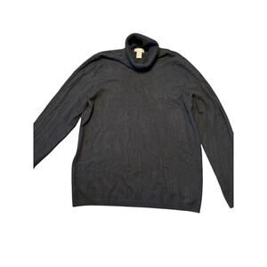 Chico’s Turtleneck  Sweater Size 1 Black